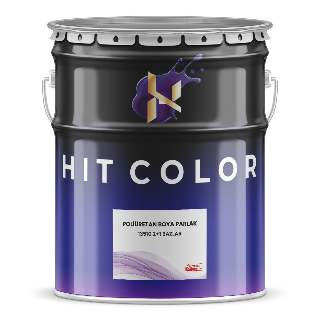 HIT COLOR POLİÜRETAN BOYA PARLAK 13510 2+1 BAZLAR