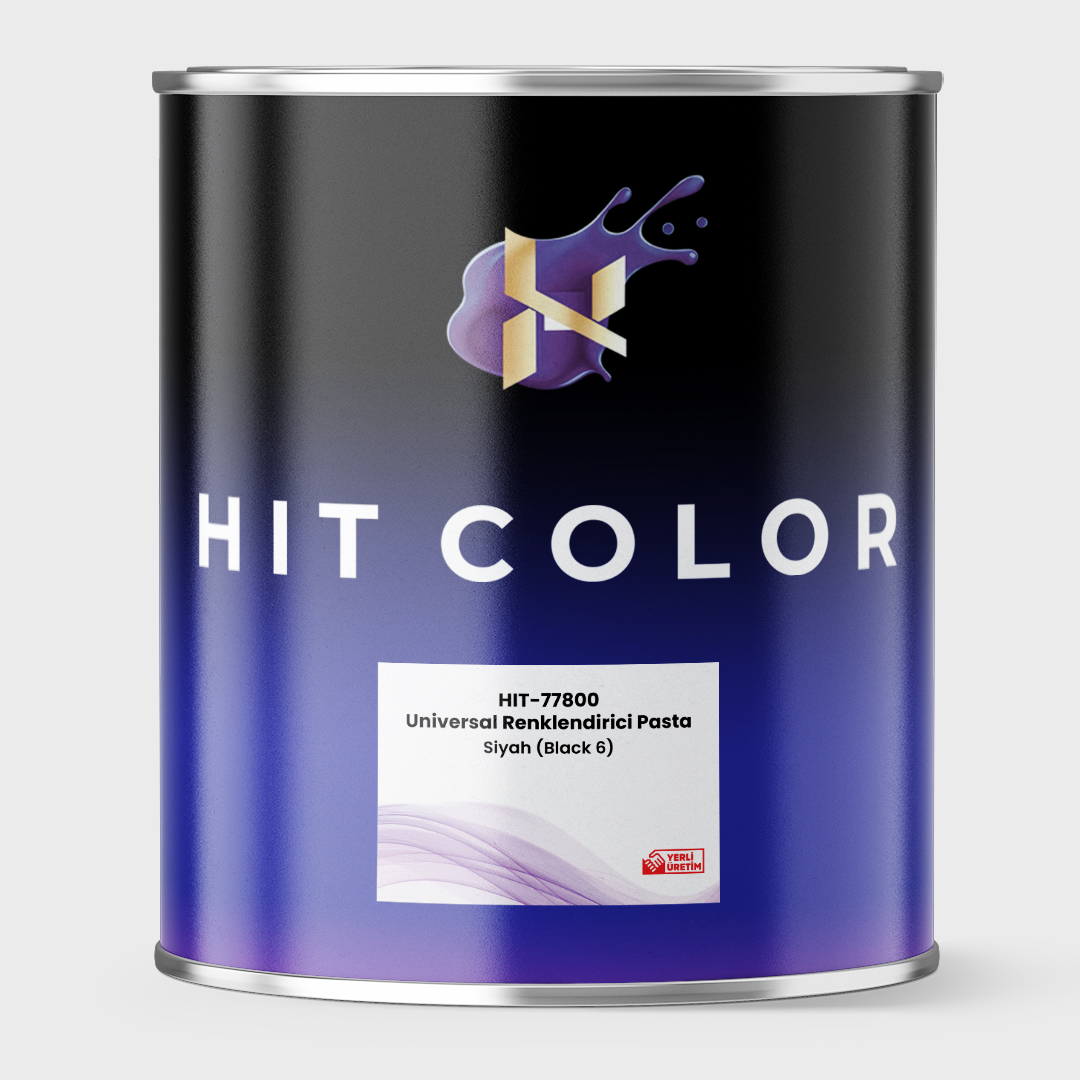 HIT-77800 Universal Renklendirici Pasta Siyah (Black 6)